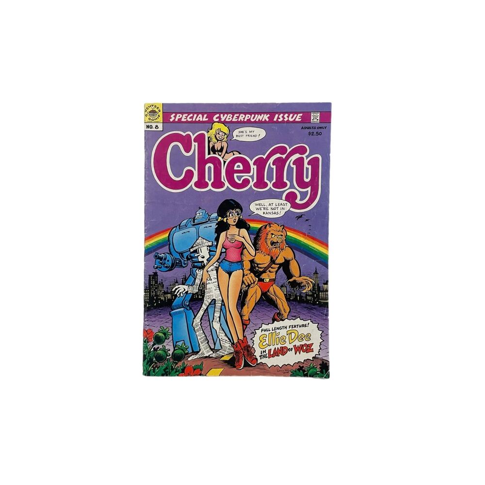 Vintage Cherry Comics No.8 Cherry Cyberpunk Issue by Larry Welz